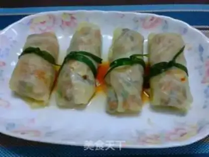 Make Vegetable roll step 10