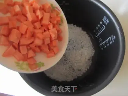 Make Potato peanut congee step 1