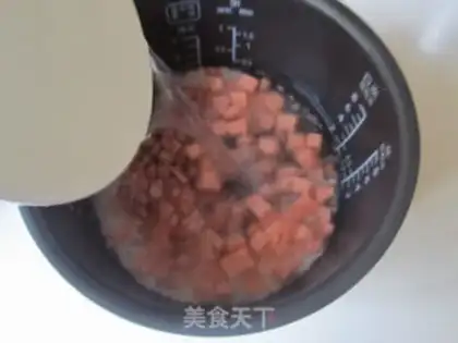 Make Potato peanut congee step 3