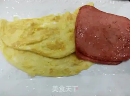 Make Egg ham sandwich step 0