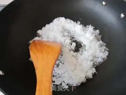 Make Peanut sesame sugar step 2