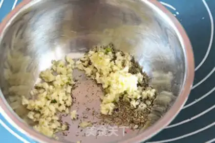 Make Natural fermented garlic soft bread step 0