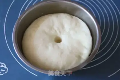 Make Natural fermented garlic soft bread step 8