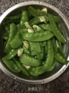 Make Garlic Dutch beans step 7