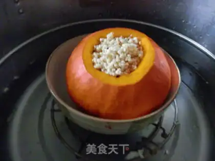Make Goldmelon rice step 3
