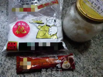 Make White coffee and rice step 0