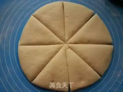 Make Red bean pine bun step 3
