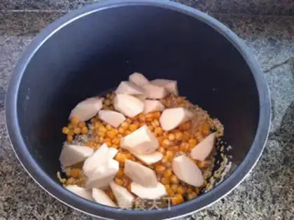 Make Corn porridge step 4