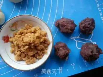 Make Red bean pine bun step 5