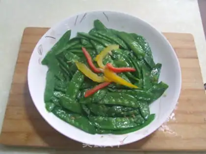 Make Garlic Dutch beans step 3