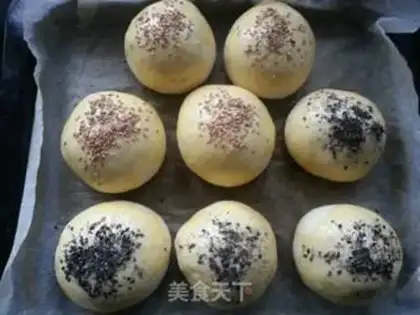 Make Red bean pine bun step 8