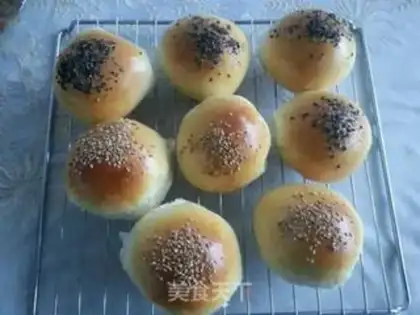 Make Red bean pine bun step 11