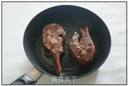 Make French lamb chops step 5