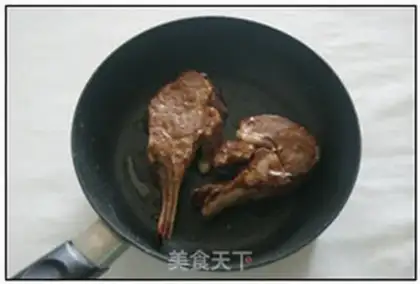 Make French lamb chops step 6