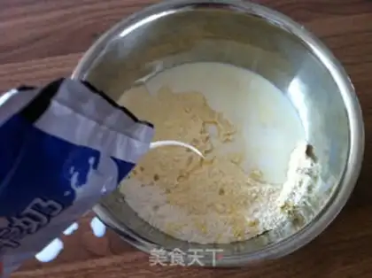 Make Honey-tree corn pasta step 1