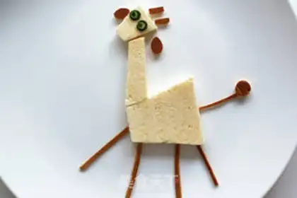 Make Giraffe breakfast step 2