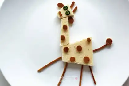 Make Giraffe breakfast step 3