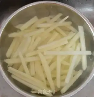 Make French fries step 1