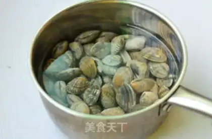 Make Roast clams step 1