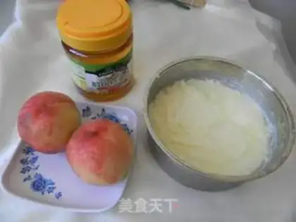 Make Peach yogurt step 0