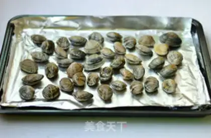 Make Roast clams step 2
