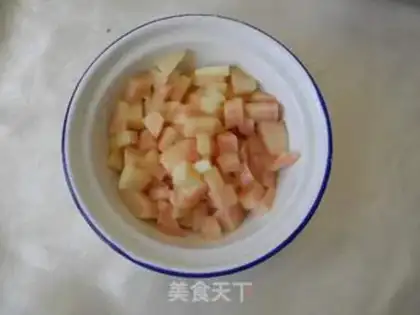 Make Peach yogurt step 1