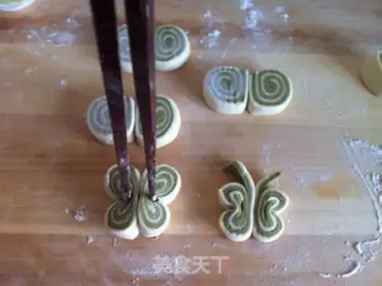 Make Tea butterflies step 8