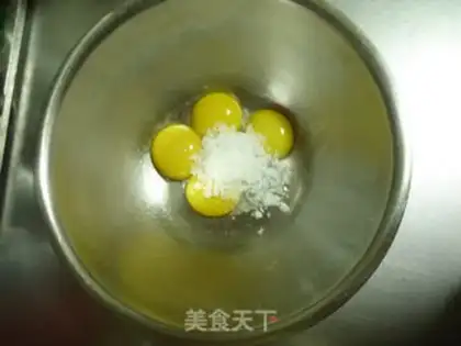 Make Rainbow cake step 1