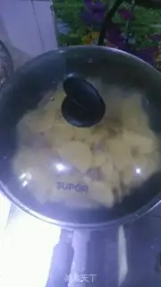 Make Potato chips onions step 3