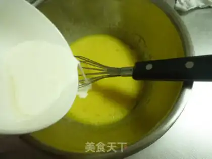 Make Rainbow cake step 3