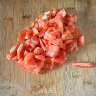 Make Skinned tomato rice powder step 2