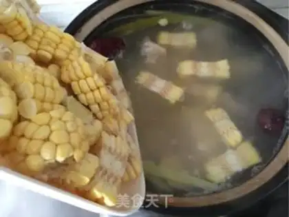 Make Corn steak soup step 8