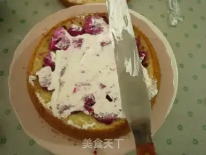 Make Rainbow cake step 18