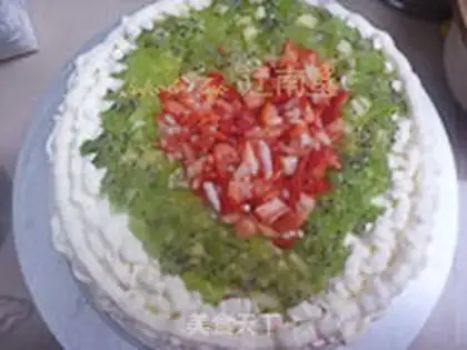 Make Cake of love step 11