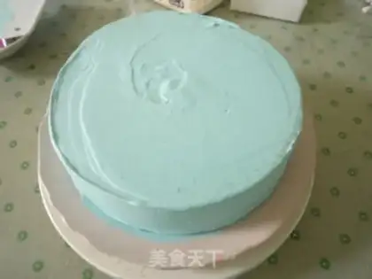Make Rainbow cake step 20