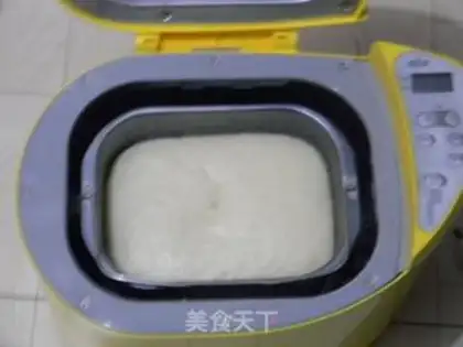 Make Light cream bread step 1