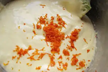 Make Orange sponge cake step 8