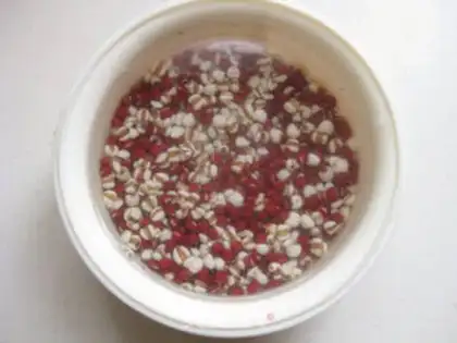 Make Red Bean Lotus soup step 0