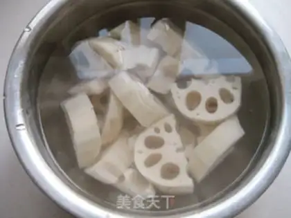 Make Red Bean Lotus soup step 3