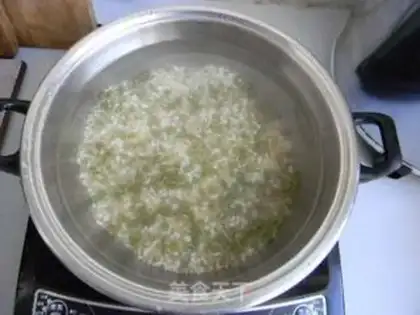 Make Green bean porridge step 2