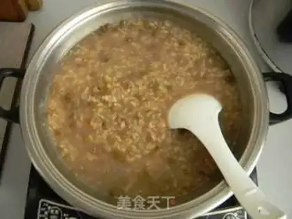 Make Green bean porridge step 4