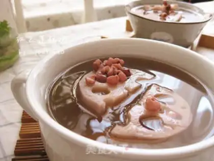 Make Red Bean Lotus soup step 7