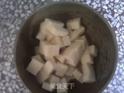 Make Hot rice tofu step 1