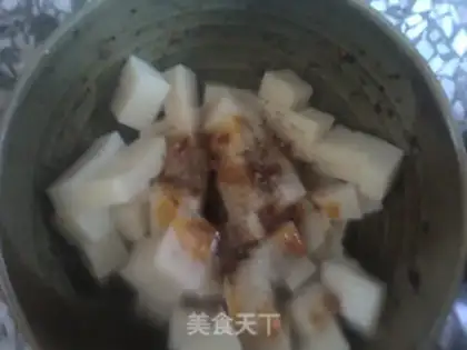 Make Hot rice tofu step 2