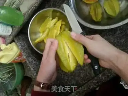 Make Sour peaches step 0