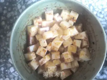 Make Hot rice tofu step 4