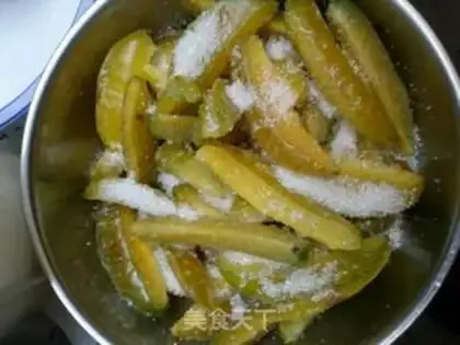Make Sour peaches step 2