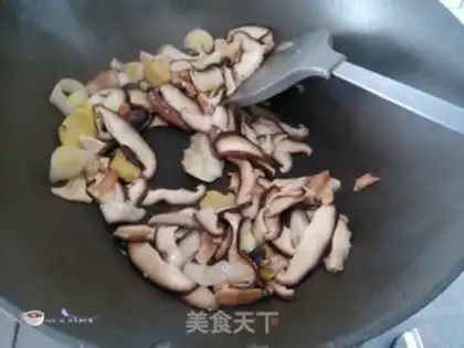 Make Flaming mushrooms with fish step 6