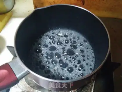 Make Caramel honey pudding step 1