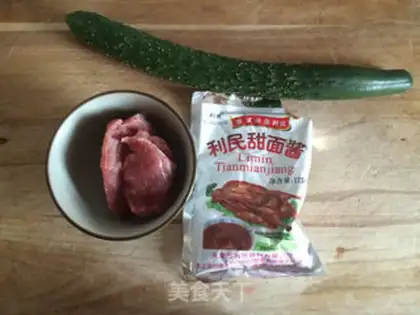 Make Beef cucumber step 0